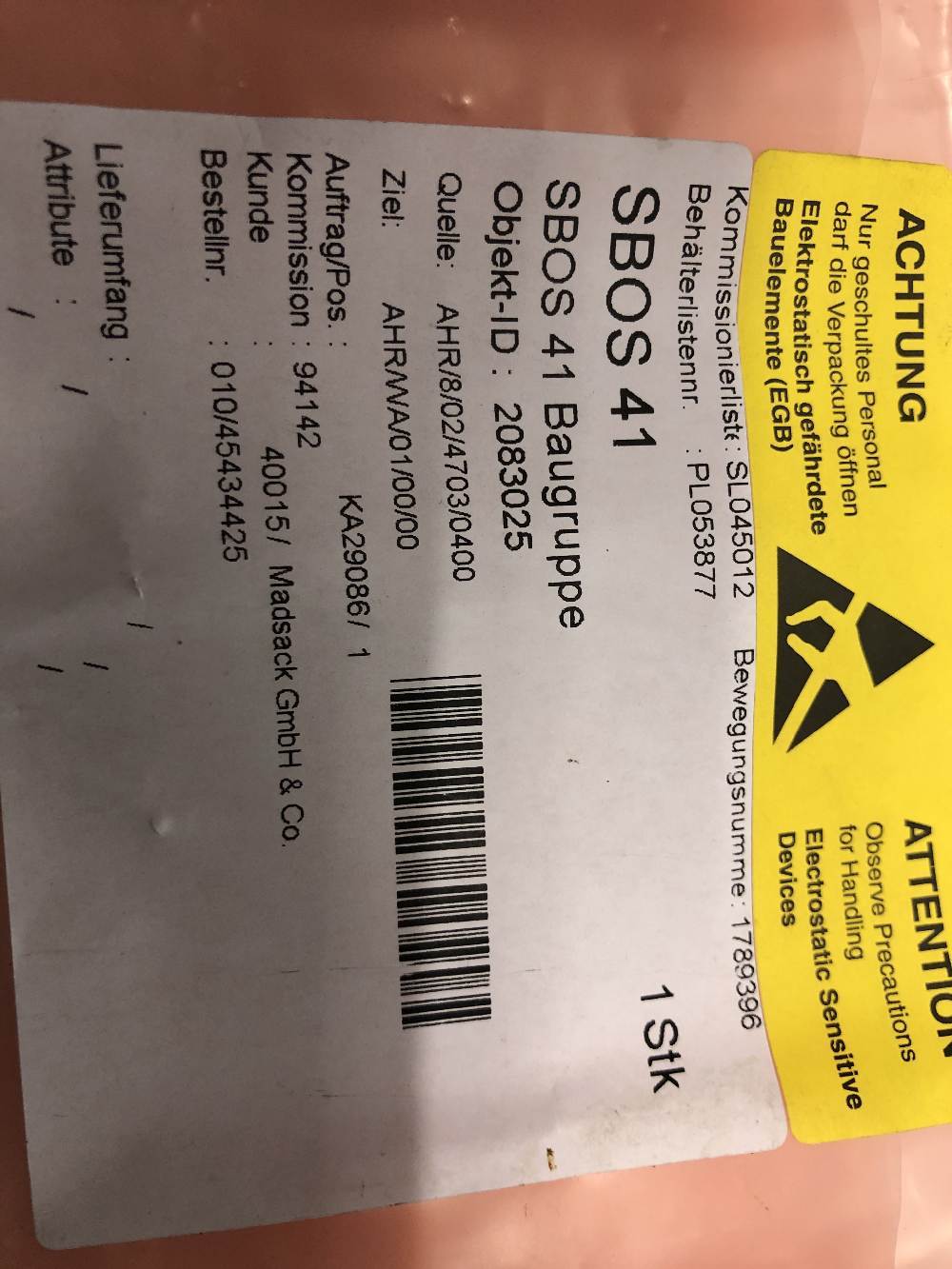 EAE SBOS41 gebraucht