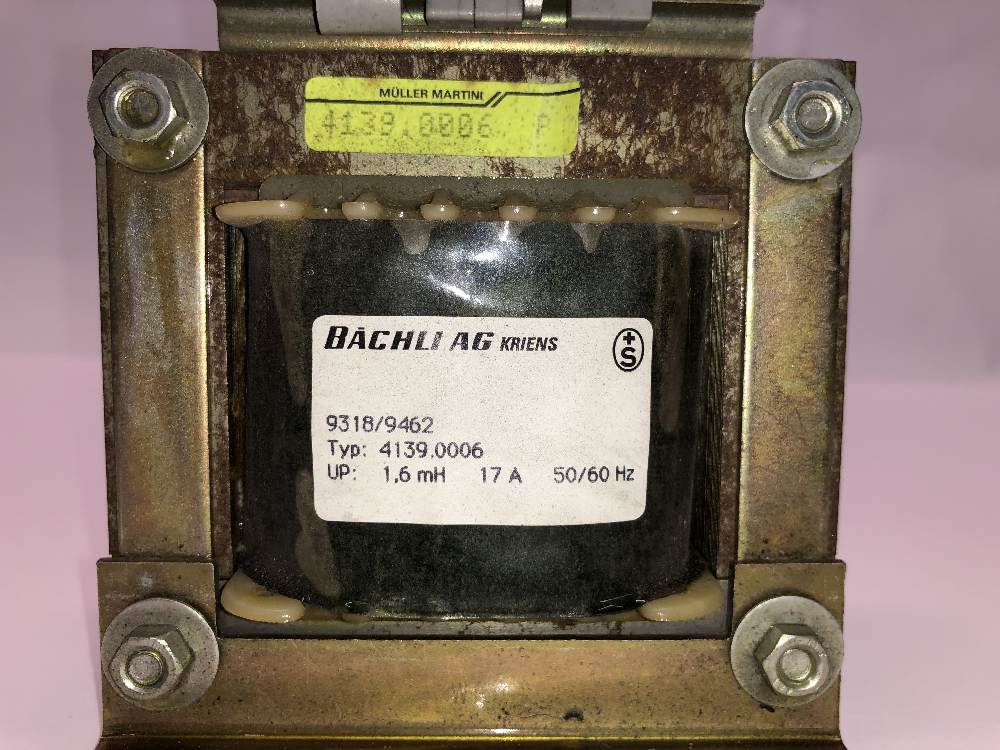 Bächli AG 41390006 Transformator gebraucht 