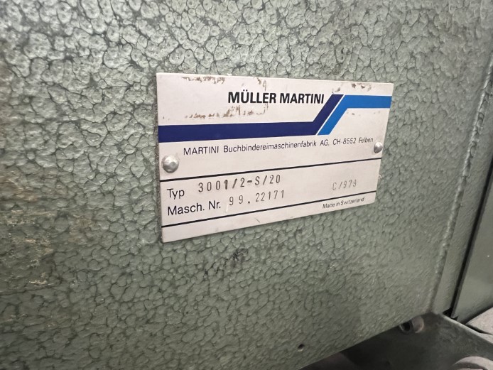 Müller Martini Normbinder 3001 NB 2 S