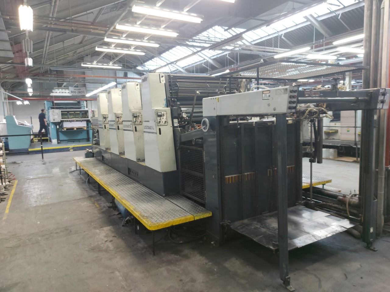 Sheet-fed offset presses and equipment