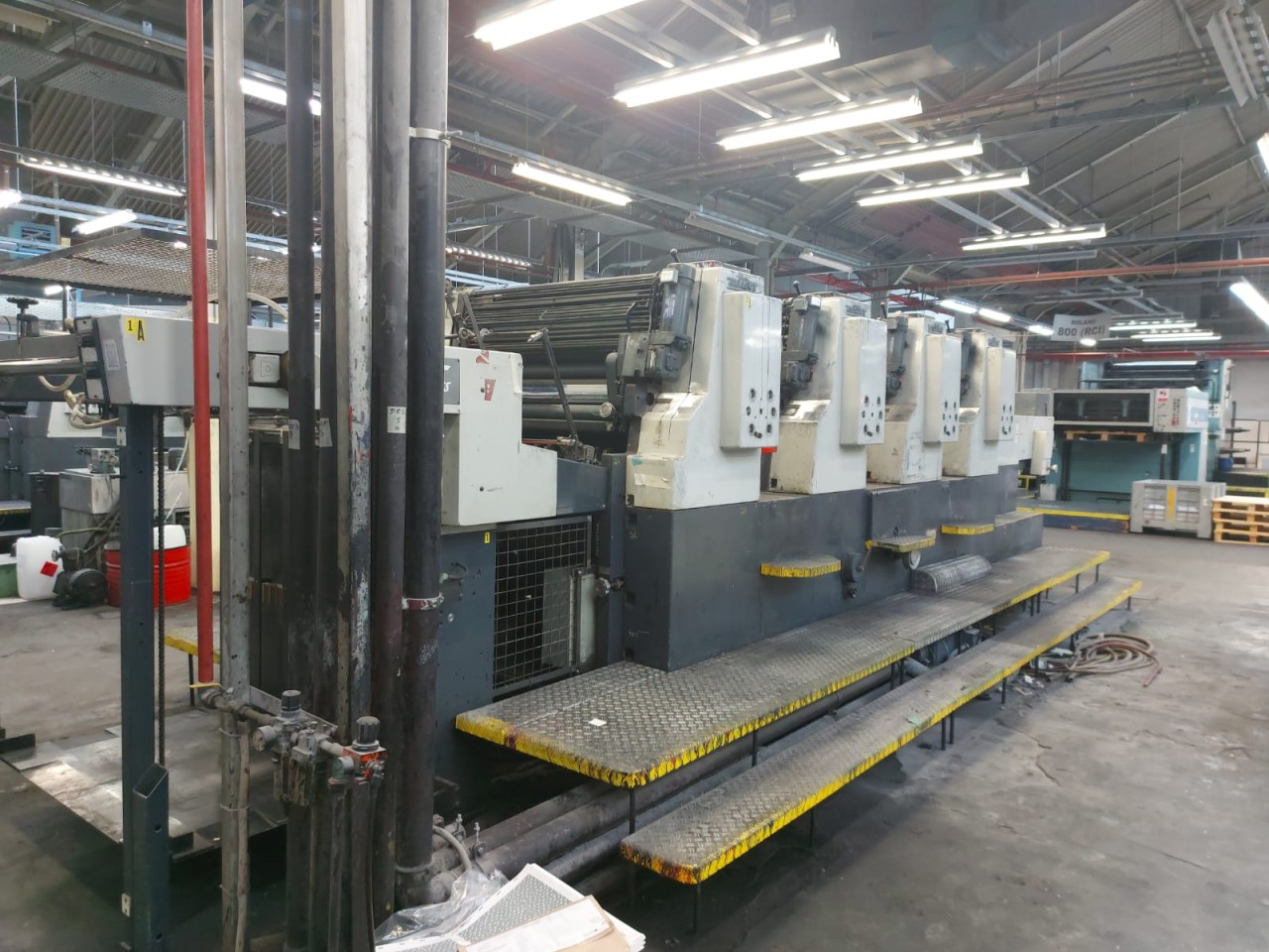 Sheet-fed offset presses and equipment